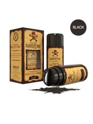 Barbertime Hair Building Keratin Fiber Black 21gr.