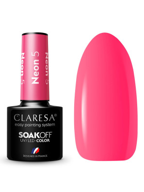 Claresa UV/LED Gellak 5ml Neon 5