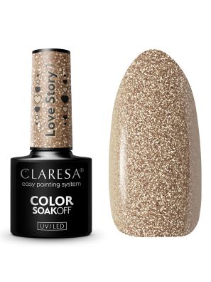 Claresa UV/LED Gellak 5ml Love Story 1