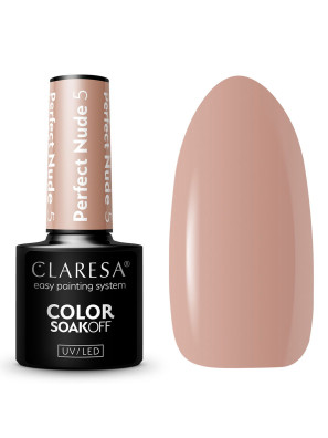 Claresa UV/LED Gellak 5ml Perfect Nude 5