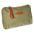 Toilettas Beauty Bag Groen/ Bruin 30cm x 20cm