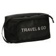 Toilettas Travel & Go Zwart 15,5cm x 13,5cm