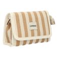 Spiegeltas Summer Khaki Gestreept 17cm x 11cm