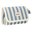 Spiegeltas Summer Blauw Gestreept 17cm x 11cm