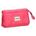 Spiegeltas Badstof Roze 16,5cm x 12cm
