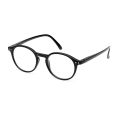 Spectrum Leesbril Zwart Rond 2.50