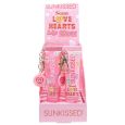 Sunkissed Lipgloss Love Hearts Display 12st.