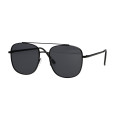 Spectrum Zonnebril Aviator Zwart Smoke Glas Heren