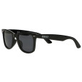 Spectrum Polarized Zonnebril Vierkant Zwart Smoke Heren