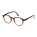 Spectrum Leesbril Havanna Modern Rond 1.00
