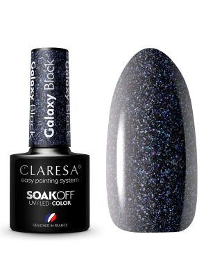 Claresa UV/LED Gellak 5ml Galaxy Black