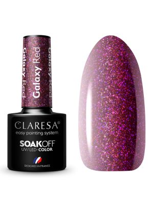 Claresa UV/LED Gellak 5ml Galaxy Red