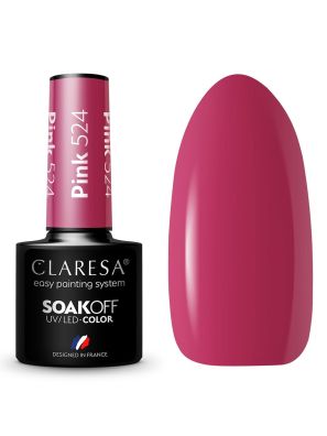 Claresa UV/LED Gellak 5ml Pink 524 Classic Look