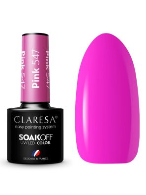 Claresa UV/LED Gellak 5ml Pink 547 Sunny Garden