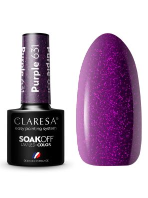 Claresa UV/LED Gellak 5ml Purple 631 Full Berries