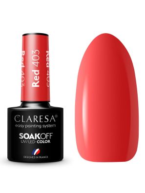 Claresa UV/LED Gellak 5ml Red 403 Sunny Garden