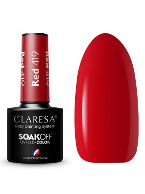 Claresa UV/LED Gellak 5ml Red 419 Warm Feelings