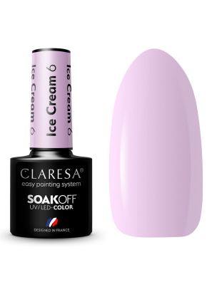Claresa UV/LED Gellak 5ml Ice Cream 6
