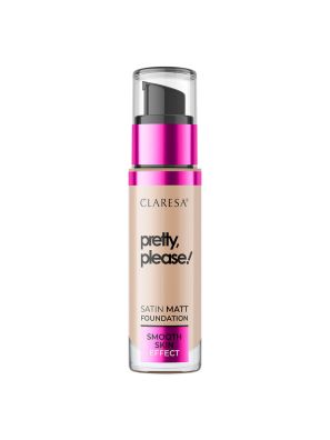 Claresa Satin Matt Foundation Pretty, Please! 06 Tan 34gr.