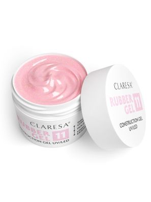 Claresa Rubber Gel 11 Sparkle Soft Pink 12gr.