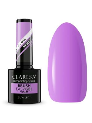 Claresa Brush Easy Gel Violet 5ml