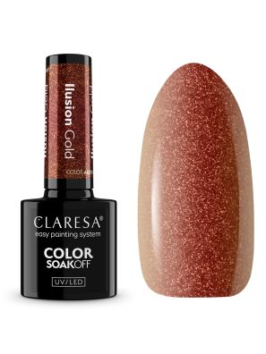 Claresa UV/LED Gellak 5ml Color Alchemy -  Illusion Gold