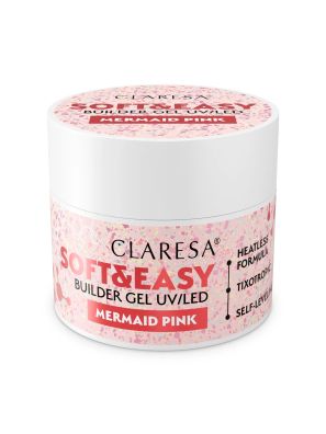 Claresa Keratine Soft &amp; Easy Builder Gel Mermaid Pink 12gr.