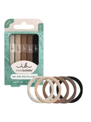 Invisibobble Hair Tie Mocha 5st.