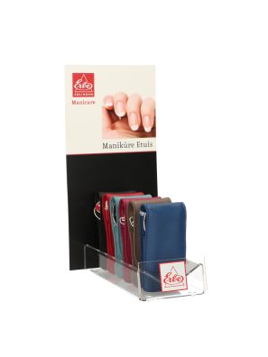 Erbe Solingen 3-delige Manicure Etui met Drukknoop Display (ERBE2886C)