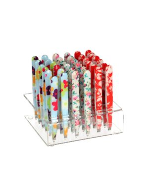 Face & Nail Pincet Bloemen Assorti Display 36 Stuks
