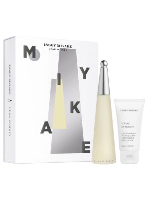Issey Miyake Geschenkset L'eau D'issey Femme Eau de Toilette Spray 50ml + Bodylotion 50ml Dames