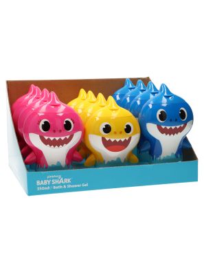 Baby Shark Douche 350ml Display 12st
