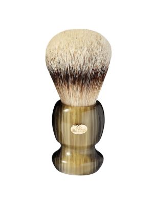 Omega Scheerkwast 100% Super Badger Resin Groen Handvat 12cm