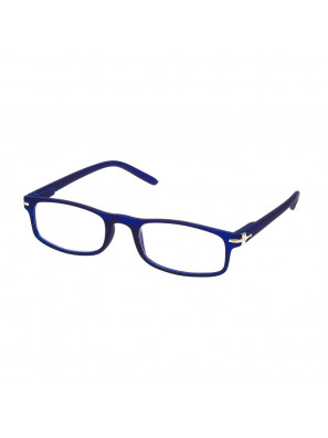 Spectrum Leesbril Mat Blauw Rechthoekig 2.00