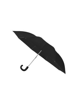 Impliva Paraplu Opvouwbaar Automatisch Haak Zwart