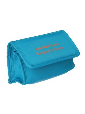 Spiegeltas Sea, Sand &amp; Sun Blauw/Oranje 16.5cm x 11cm