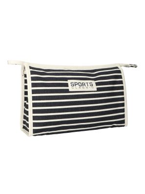 Toilettas Stripe Blauw Sports Classic 30x20cm