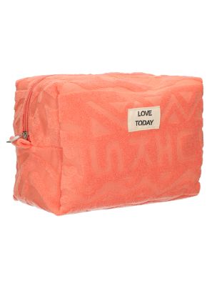 Toilettas Badstof Sunny Roze 21,5cm x 19cm