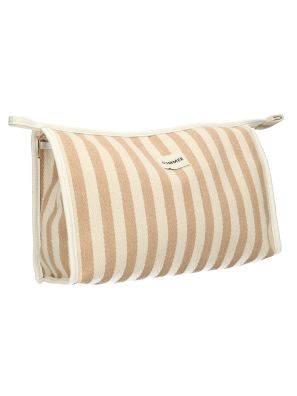 Toilettas Summer Khaki Gestreept 29cm x 19,5cm