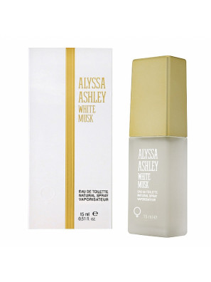 Alyssa Ashley Eau de Toilette Spray Los White Musk 15ml Unisex
