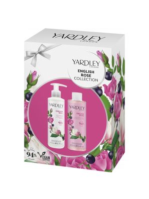 Yarley London English Rose Body Wash & Body Lotion Collection