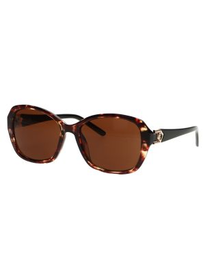 Spectrum Zonnebril Havanna Bruin Glas Dames