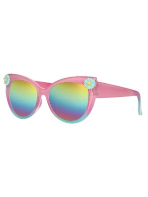 Spectrum Zonnebril Roze/Blauw Bloemtjes Meisjes
