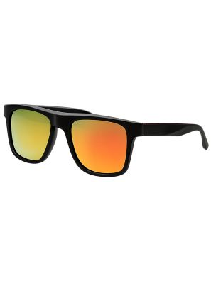 Spectrum Polarized Zonnebril Vierkant Mat Zwart Oranje Heren