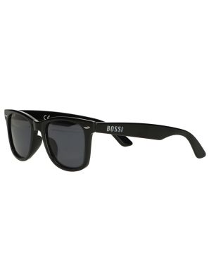 Spectrum Polarized Zonnebril Vierkant Zwart Smoke Heren