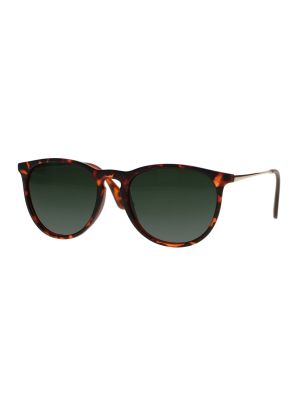 Spectrum Zonnebril Tortoise Goud Groen Glas Unisex